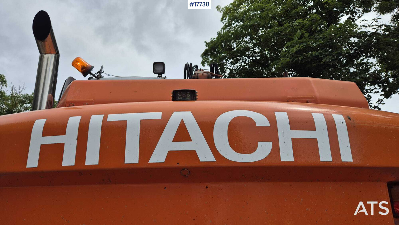 Excavadora de ruedas HITACHI EW 165W (2000) ROTOTILT Wheel Excavator: foto 10