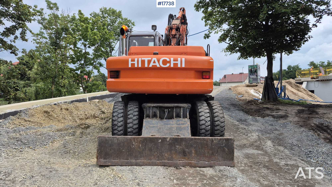 Excavadora de ruedas HITACHI EW 165W (2000) ROTOTILT Wheel Excavator: foto 6