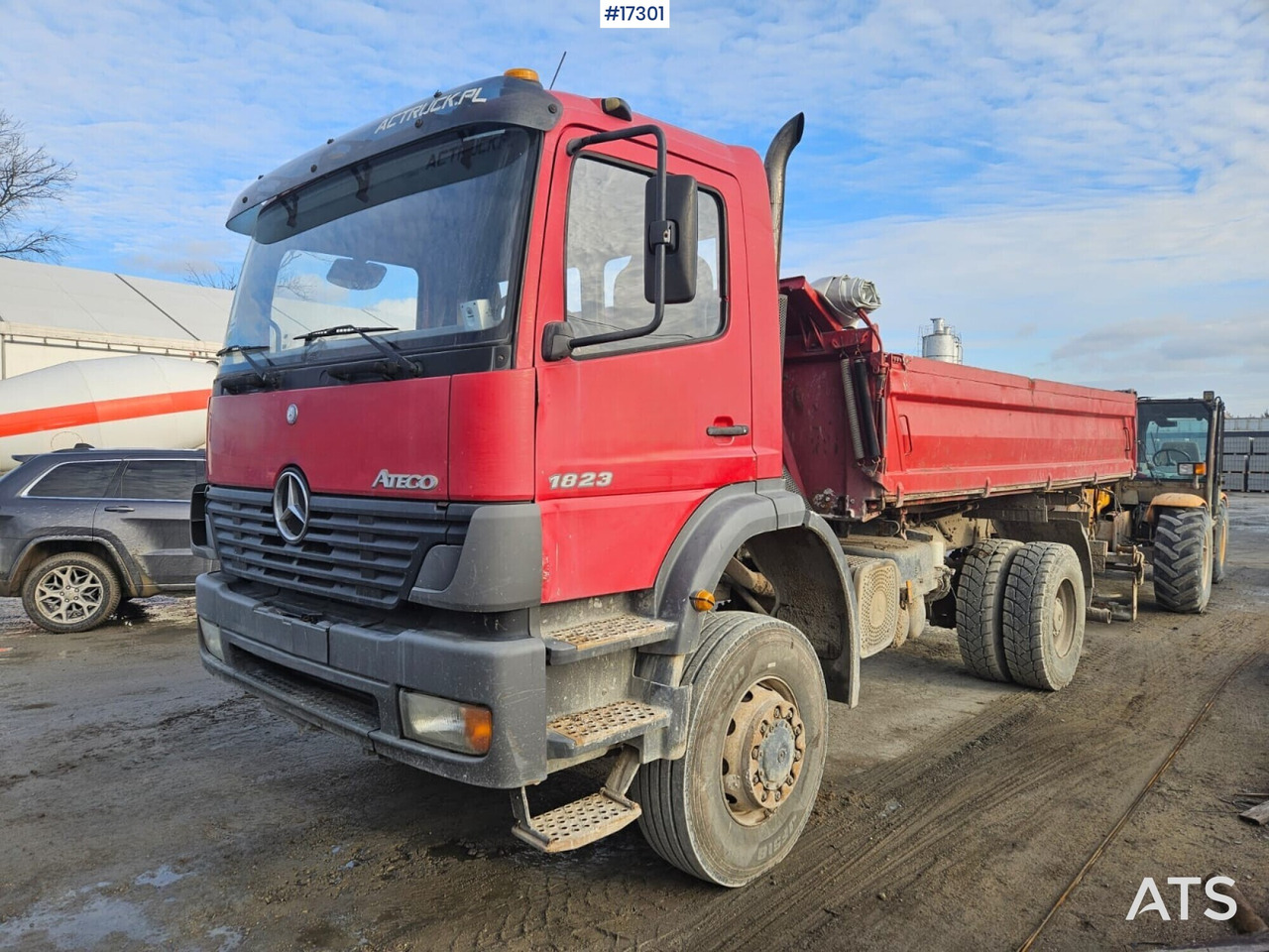 Mercedes-Benz Atego 1823 4x4 Tipper (2004) - Camión volquete: foto 1 Mercedes-Benz Atego 1823 4x4 Tipper (2004) - Camión volquete: foto 1