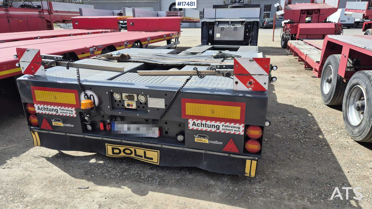 Tiefbett DOLL PANTHER T2E-S3F-21 low-bed semi-trailer (2015) - Semirremolque góndola rebajadas: foto 4 Tiefbett DOLL PANTHER T2E-S3F-21 low-bed semi-trailer (2015) - Semirremolque góndola rebajadas: foto 4
