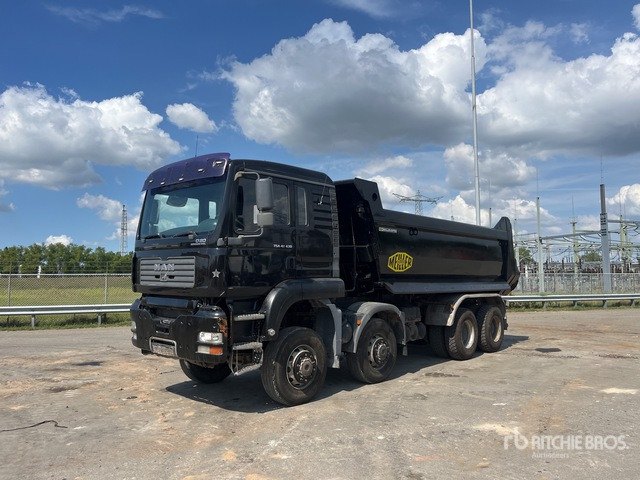 2006 MAN TGA41.430 8x8 Twin-Steer Sleeper Tri/A Dump Truck - Camión volquete: foto 1 2006 MAN TGA41.430 8x8 Twin-Steer Sleeper Tri/A Dump Truck - Camión volquete: foto 1