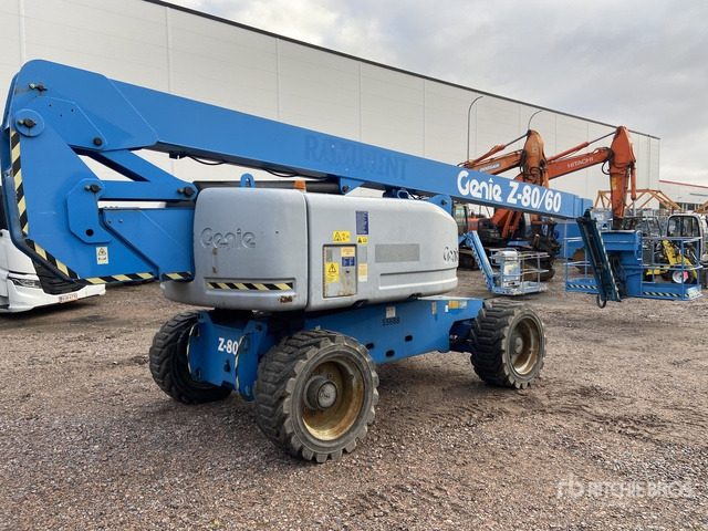 2007 Genie Z80/60 4WD Diesel Articulating Boom Lift - Plataforma articulada: foto 4 2007 Genie Z80/60 4WD Diesel Articulating Boom Lift - Plataforma articulada: foto 4