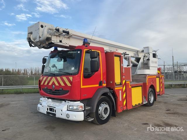 2009 Renault Midlum 280 4x2 C/W 2009 Gimaex 280 Boom Lift Fire Truck - Camión de bomberos: foto 2 2009 Renault Midlum 280 4x2 C/W 2009 Gimaex 280 Boom Lift Fire Truck - Camión de bomberos: foto 2