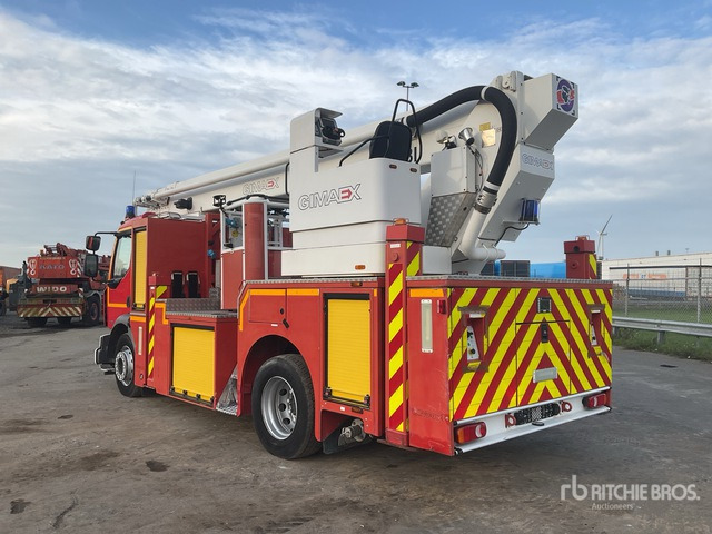 2009 Renault Midlum 280 4x2 C/W 2009 Gimaex 280 Boom Lift Fire Truck - Camión de bomberos: foto 4 2009 Renault Midlum 280 4x2 C/W 2009 Gimaex 280 Boom Lift Fire Truck - Camión de bomberos: foto 4