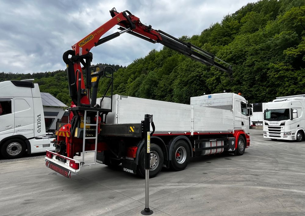 Scania G450 // 6x2// Skrzynia 6.40x2.49 // HDS Palfinger // Oś skrętna podnoszona // - Otros maquinaria: foto 4 Scania G450 // 6x2// Skrzynia 6.40x2.49 // HDS Palfinger // Oś skrętna podnoszona // - Otros maquinaria: foto 4