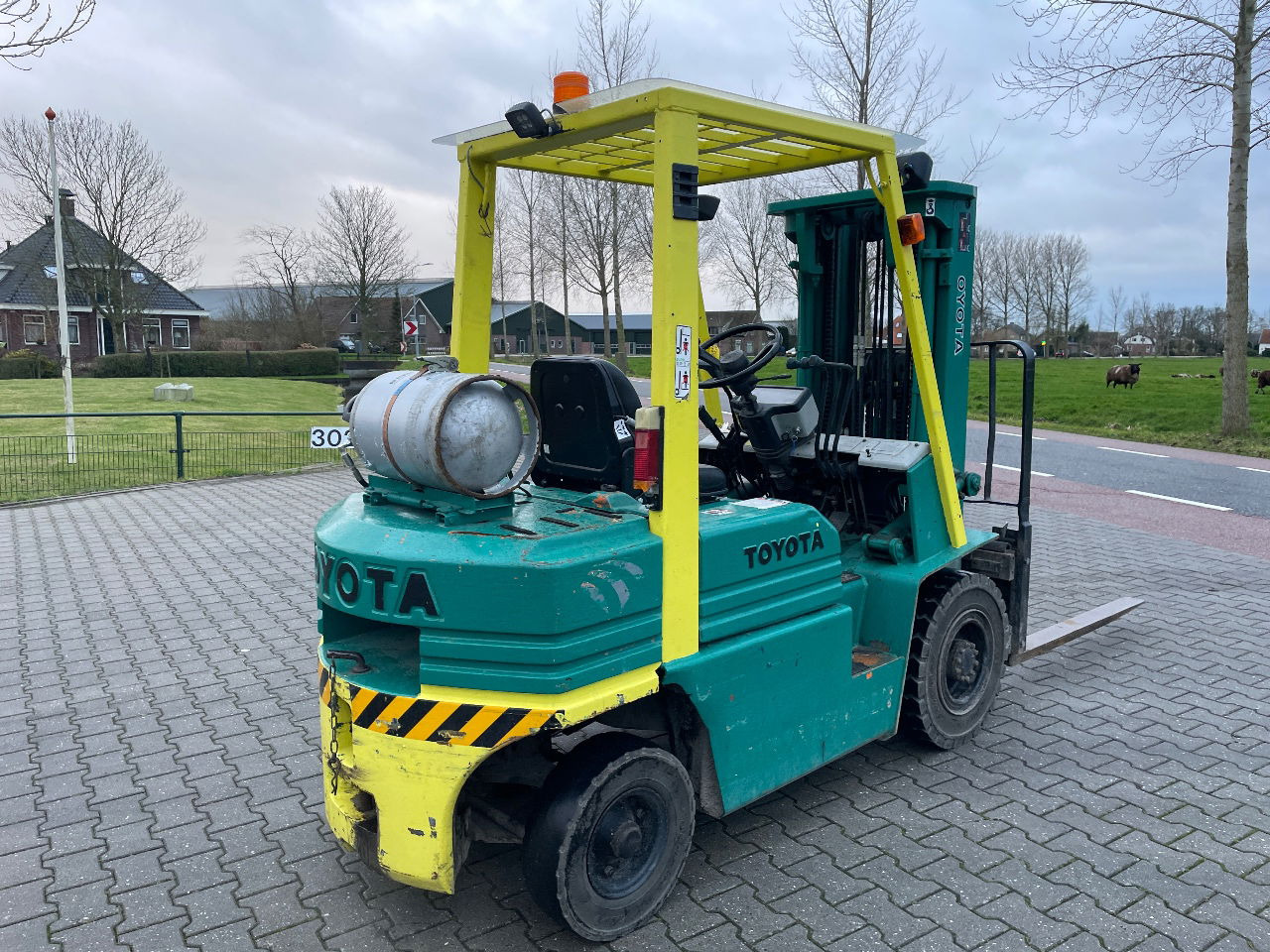 Toyota 42 5fgf25 2.5 Toyota heftruck LPG Triplo - Carretilla elevadora: foto 3 Toyota 42 5fgf25 2.5 Toyota heftruck LPG Triplo - Carretilla elevadora: foto 3