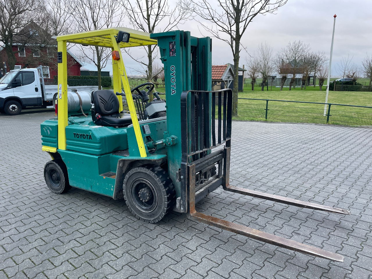 Toyota 42 5fgf25 2.5 Toyota heftruck LPG Triplo - Carretilla elevadora: foto 4 Toyota 42 5fgf25 2.5 Toyota heftruck LPG Triplo - Carretilla elevadora: foto 4