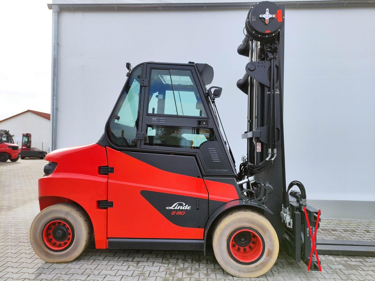 Linde E80-01/900 - Carretilla elevadora eléctrica: foto 2 Linde E80-01/900 - Carretilla elevadora eléctrica: foto 2