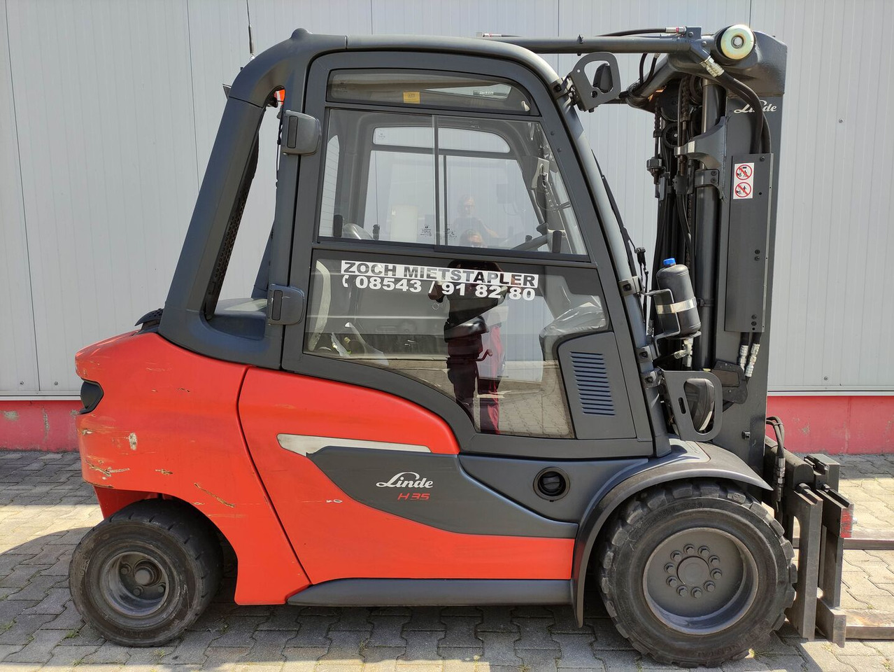 Linde H35D-01-1202 - Carretilla elevadora diésel: foto 2 Linde H35D-01-1202 - Carretilla elevadora diésel: foto 2