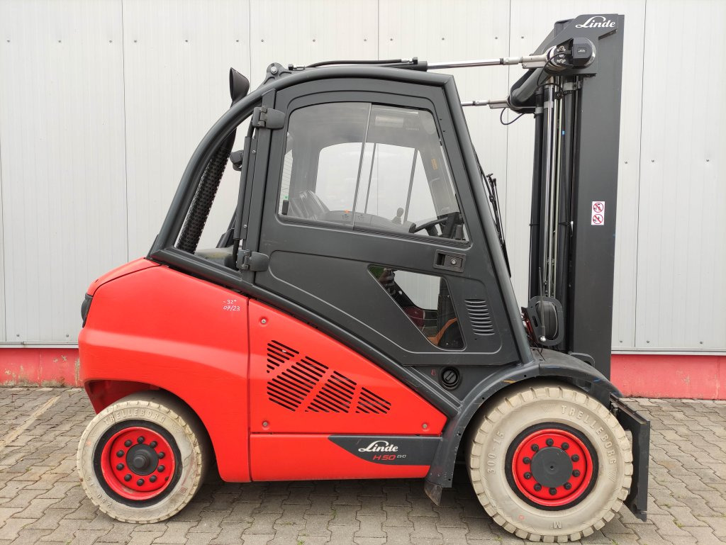 Linde H50D-02-394 - Carretilla elevadora diésel: foto 2 Linde H50D-02-394 - Carretilla elevadora diésel: foto 2