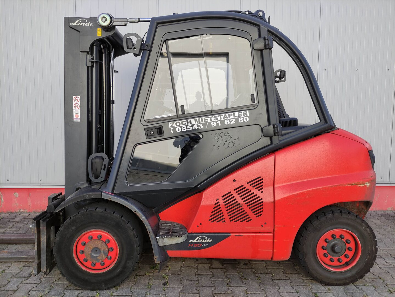 Linde H50D-02-394-EVO - Carretilla elevadora diésel: foto 1 Linde H50D-02-394-EVO - Carretilla elevadora diésel: foto 1