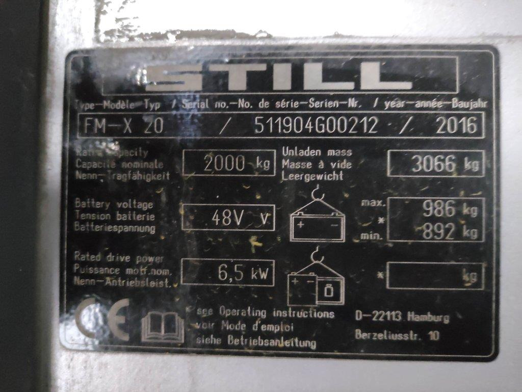 Retráctil Still FM-X-20: foto 6
