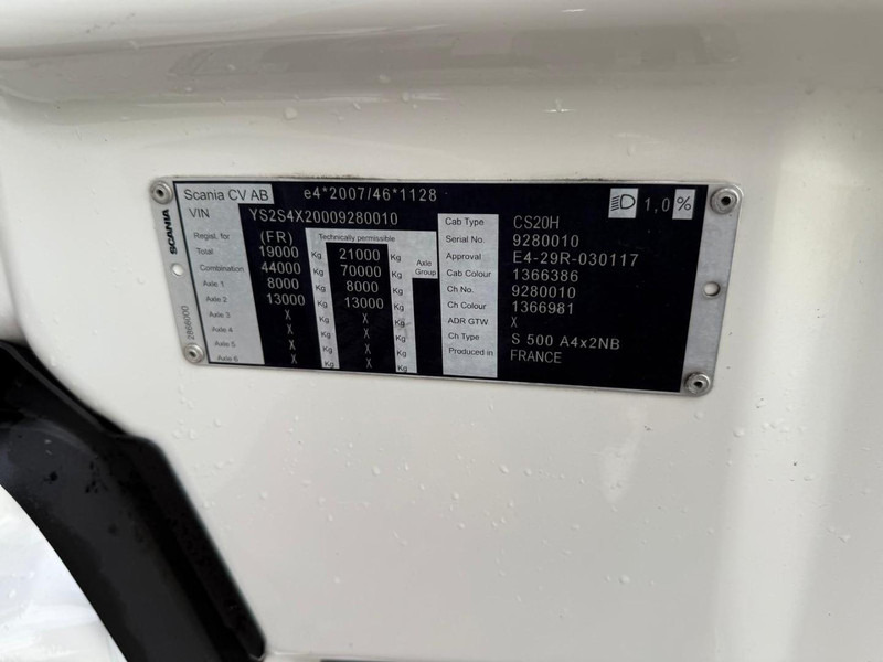 Cabeza tractora Scania 500S NGS FULL AIR, RETARDER, 2 TANKS, EURO 6D, PERFECT CONDITION.: foto 19 Cabeza tractora Scania 500S NGS FULL AIR, RETARDER, 2 TANKS, EURO 6D, PERFECT CONDITION.: foto 19