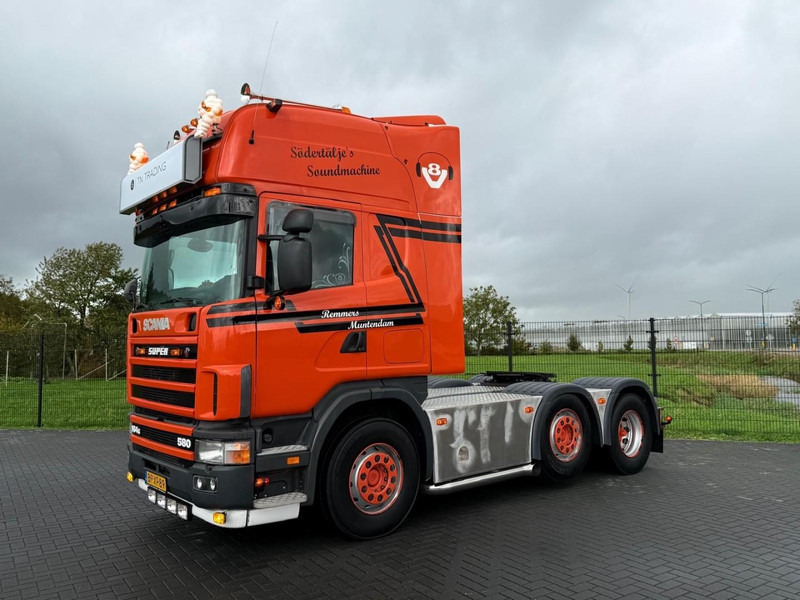 Scania R 164 GA 6X2/4 NA 580 SHOW TRUCK, GESTUURDE VOORLOPER, COMPLEET, TOP. - Cabeza tractora: foto 2 Scania R 164 GA 6X2/4 NA 580 SHOW TRUCK, GESTUURDE VOORLOPER, COMPLEET, TOP. - Cabeza tractora: foto 2