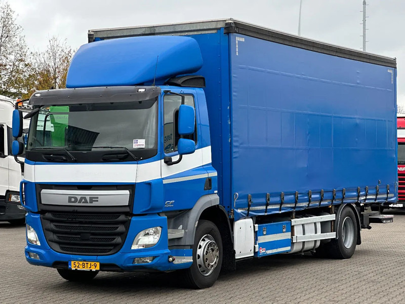 DAF CF 370 Euro 6 / BDF / Laadklep / New Tacho *New Apk* - Camión lona: foto 1 DAF CF 370 Euro 6 / BDF / Laadklep / New Tacho *New Apk* - Camión lona: foto 1