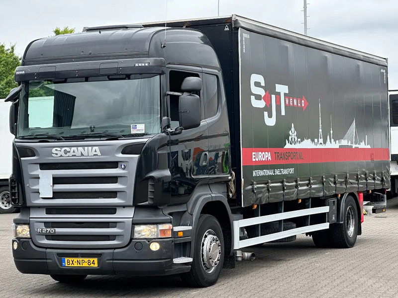 Scania R270 4x2 Schuifzeil / Laadklep / Euro 4 - Camión lona: foto 1 Scania R270 4x2 Schuifzeil / Laadklep / Euro 4 - Camión lona: foto 1