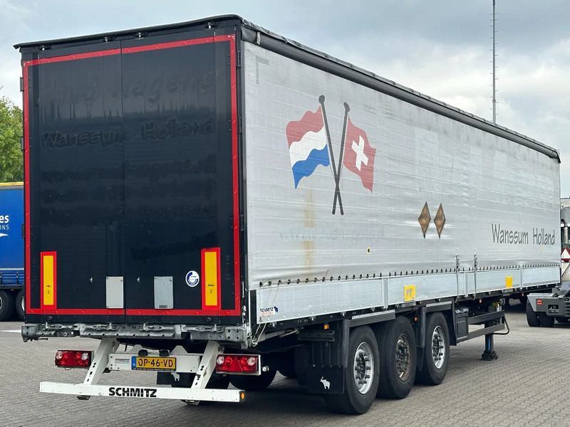 Schmitz Cargobull Schuifzeil met Borden / Disc-Brakes / Huckepack / Code XL / Apk - Semirremolque lona: foto 1 Schmitz Cargobull Schuifzeil met Borden / Disc-Brakes / Huckepack / Code XL / Apk - Semirremolque lona: foto 1
