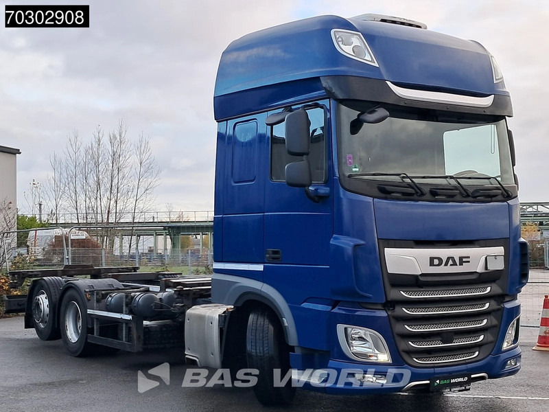 DAF XF 480 6X2 BDF Retarder SSC Lift+Steering Axle Automatic Euro 6 - Camión portacontenedore/ Intercambiable: foto 3 DAF XF 480 6X2 BDF Retarder SSC Lift+Steering Axle Automatic Euro 6 - Camión portacontenedore/ Intercambiable: foto 3