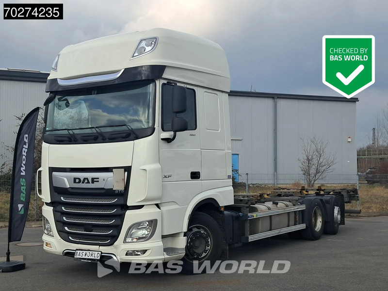 DAF XF 480 6X2 SSC FAN Retarder ACC Lift-Lenkachse LED Euro 6 - Camión portacontenedore/ Intercambiable: foto 1 DAF XF 480 6X2 SSC FAN Retarder ACC Lift-Lenkachse LED Euro 6 - Camión portacontenedore/ Intercambiable: foto 1