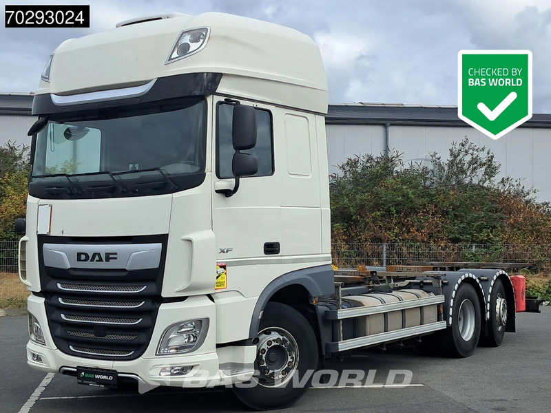 Camión portacontenedore/ Intercambiable DAF XF 480 6X2 SSC FAN Retarder Lift-Lenkachse ACC LED Euro 6: foto 1