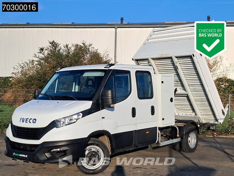 Iveco Daily 35C14 Doppel Kabine Kipper 3,5t AHK Doppelbereifung Klima Tempomat Euro6 A/C Towbar Cruise control - Furgoneta basculante: foto 1 Iveco Daily 35C14 Doppel Kabine Kipper 3,5t AHK Doppelbereifung Klima Tempomat Euro6 A/C Towbar Cruise control - Furgoneta basculante: foto 1
