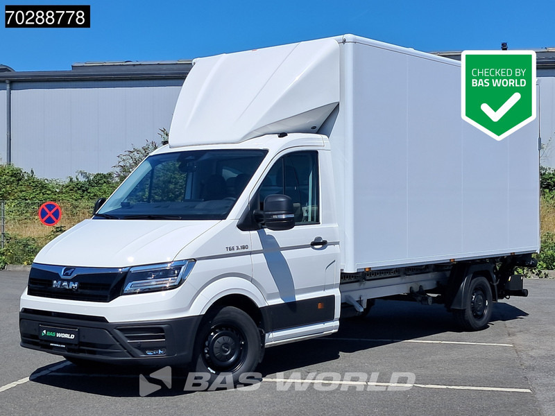 MAN TGE 3.180 Neu! Automatik 2025 Facelift Koffer Ladebordwand Navi Klima Tempomat LED Euro6 21m3 A/C Cruise control - Furgoneta caja cerrada: foto 1 MAN TGE 3.180 Neu! Automatik 2025 Facelift Koffer Ladebordwand Navi Klima Tempomat LED Euro6 21m3 A/C Cruise control - Furgoneta caja cerrada: foto 1
