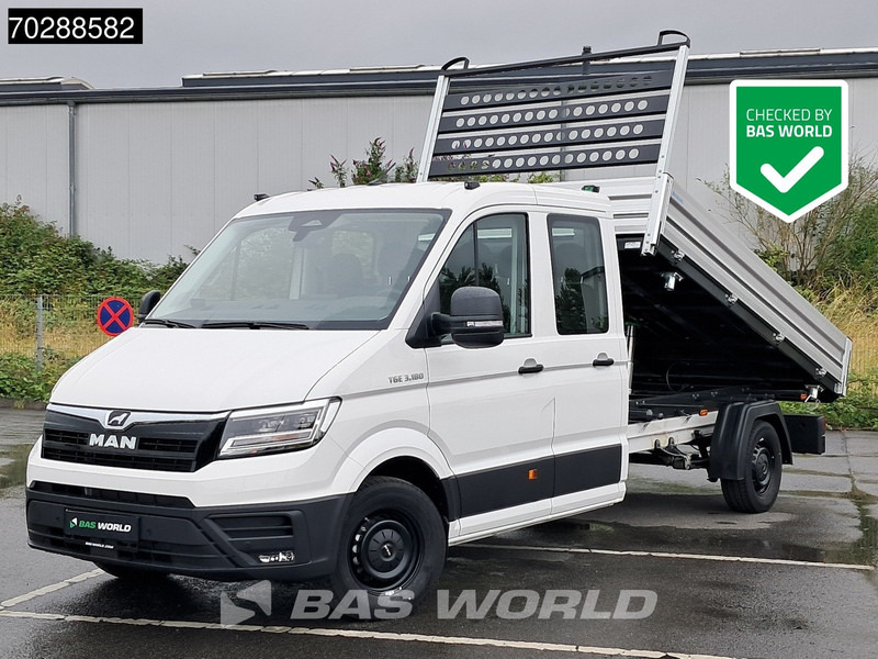 MAN TGE 3.180 Neu! Dreiseitenkipper Automatik 2025 Facelift 180PS AHK LED Klima Tempomat Navi ACC Euro6 Kieper 3m3 A/C Towbar - Furgoneta basculante: foto 1 MAN TGE 3.180 Neu! Dreiseitenkipper Automatik 2025 Facelift 180PS AHK LED Klima Tempomat Navi ACC Euro6 Kieper 3m3 A/C Towbar - Furgoneta basculante: foto 1