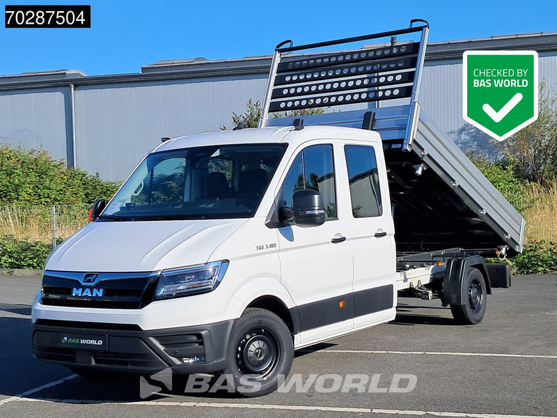 MAN TGE 3.180 Neu! Dreiseitenkipper Automatik 2025 Facelift 180PS AHK LED Klima Tempomat Navi ACC Euro6 Kieper 3m3 A/C Towbar Cruise control - Furgoneta basculante: foto 1 MAN TGE 3.180 Neu! Dreiseitenkipper Automatik 2025 Facelift 180PS AHK LED Klima Tempomat Navi ACC Euro6 Kieper 3m3 A/C Towbar Cruise control - Furgoneta basculante: foto 1
