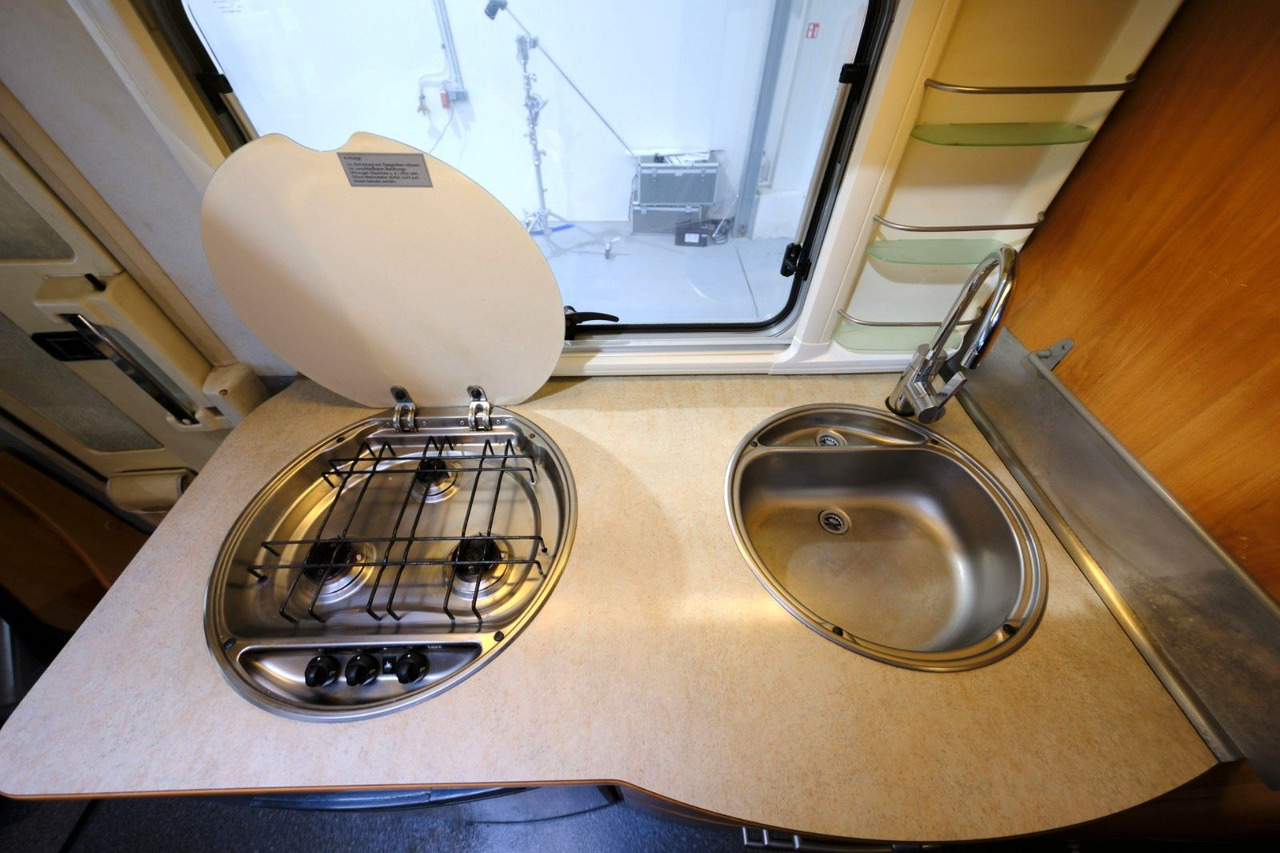 Autocaravana integral HYMER / ERIBA / HYMERCAR B 504/Festbett+Hubbett/Klima/Solar/DPF-Grün: foto 22