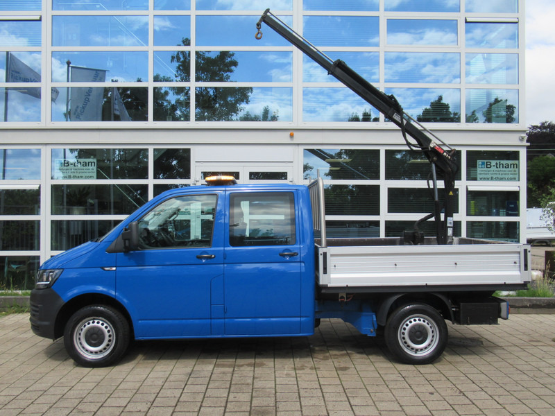 Volkswagen Transporter T5 2.0 TDI 75KW DOKA + HIAB Dubbelcabine - Furgoneta caja abierta, Furgoneta combi: foto 3 Volkswagen Transporter T5 2.0 TDI 75KW DOKA + HIAB Dubbelcabine - Furgoneta caja abierta, Furgoneta combi: foto 3