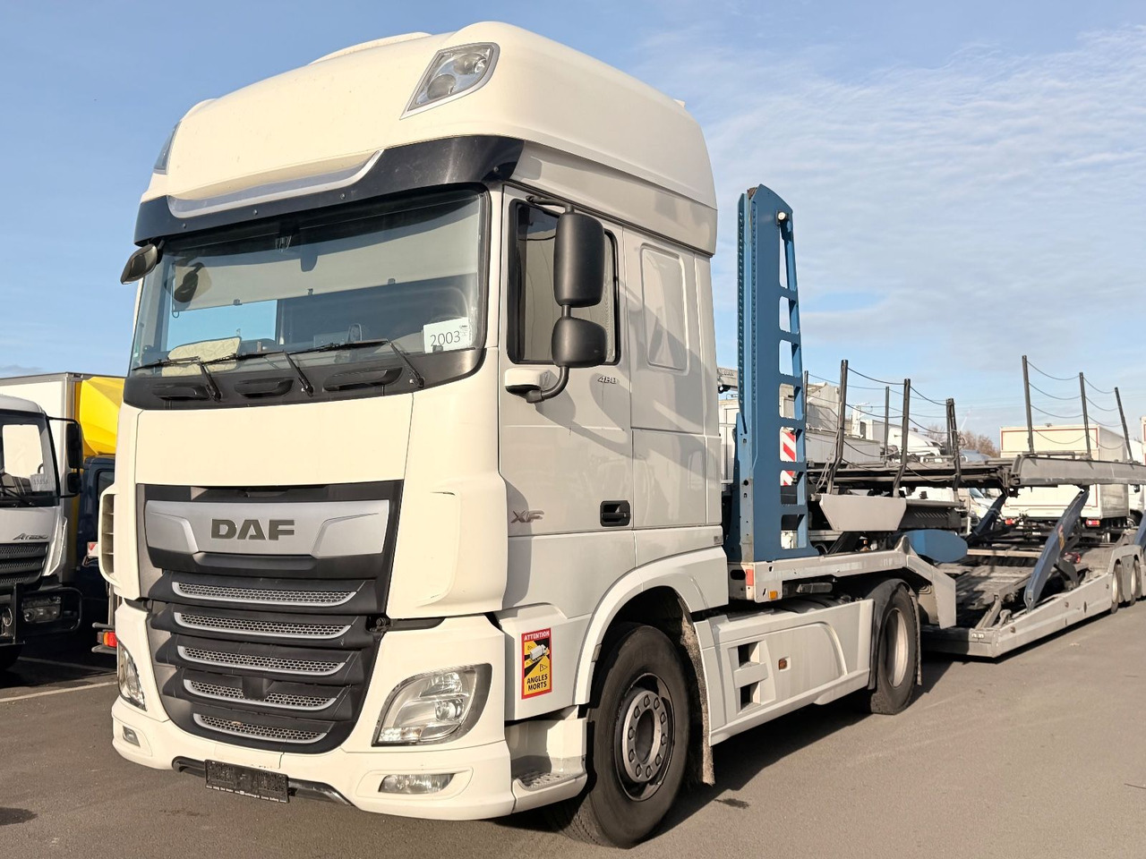 DAF XF 480 Retarder SSC + 2017 Eurolohr, VDI 2700 - Camión portavehículos: foto 4 DAF XF 480 Retarder SSC + 2017 Eurolohr, VDI 2700 - Camión portavehículos: foto 4
