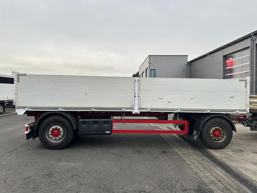 Schwarzmüller Baustoffanhg 7,1m*NL 14,6to*Luft*BPW*ZS*gt.Zstd. - Semirremolque plataforma/ Caja abierta: foto 4 Schwarzmüller Baustoffanhg 7,1m*NL 14,6to*Luft*BPW*ZS*gt.Zstd. - Semirremolque plataforma/ Caja abierta: foto 4