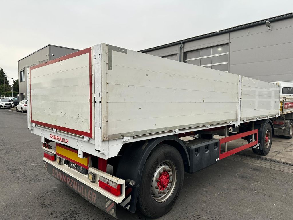Schwarzmüller Baustoffanhg 7,1m*NL 14,6to*Luft*BPW*ZS*gt.Zstd. - Semirremolque plataforma/ Caja abierta: foto 2 Schwarzmüller Baustoffanhg 7,1m*NL 14,6to*Luft*BPW*ZS*gt.Zstd. - Semirremolque plataforma/ Caja abierta: foto 2