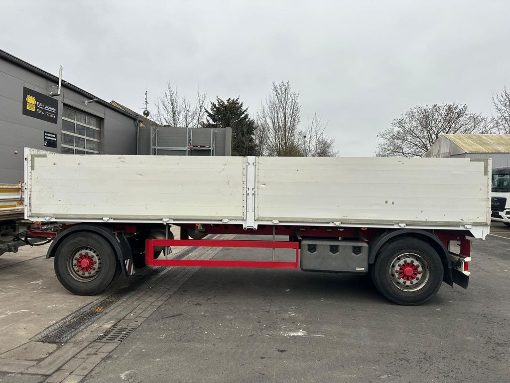 Schwarzmüller Baustoffanhg 7,1m*NL 14,6to*Luft*BPW*ZS*gt.Zstd. - Semirremolque plataforma/ Caja abierta: foto 5 Schwarzmüller Baustoffanhg 7,1m*NL 14,6to*Luft*BPW*ZS*gt.Zstd. - Semirremolque plataforma/ Caja abierta: foto 5