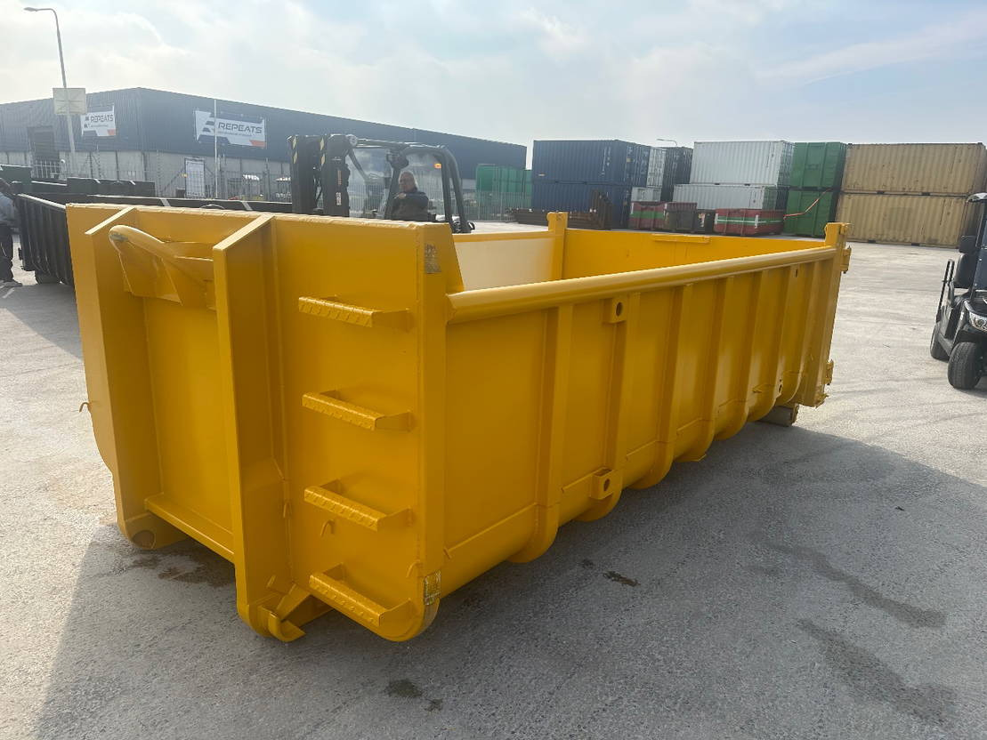 Carrocería intercambiable/ Contenedor nuevo Sidalco 10 m3 Franse klep: foto 1