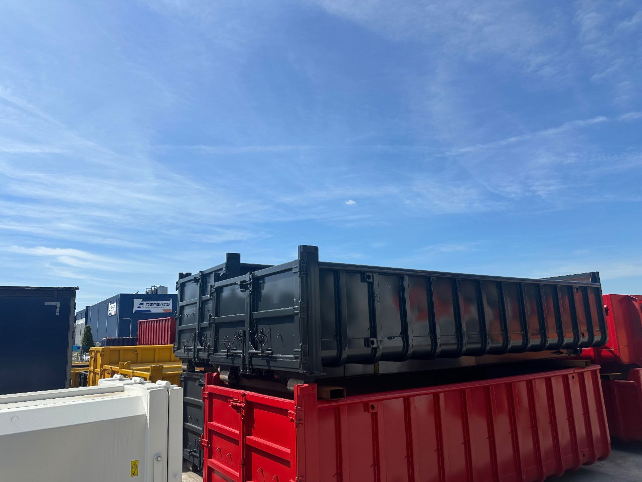 Sidalco 16,5 m3 Franse deur klep - Carrocería intercambiable/ Contenedor: foto 1 Sidalco 16,5 m3 Franse deur klep - Carrocería intercambiable/ Contenedor: foto 1