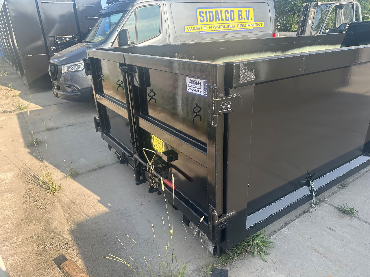 Sidalco 15 m3 hardox HB 450 - Contenedor de gancho: foto 4 Sidalco 15 m3 hardox HB 450 - Contenedor de gancho: foto 4