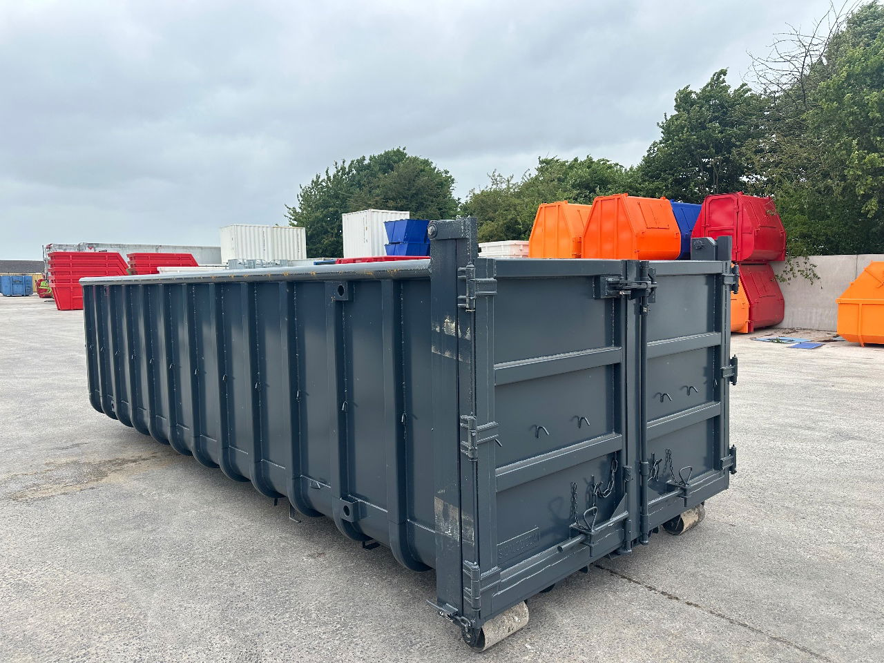 Sidalco 20 m3 Franse deur klep combinatie - Contenedor de gancho: foto 3 Sidalco 20 m3 Franse deur klep combinatie - Contenedor de gancho: foto 3