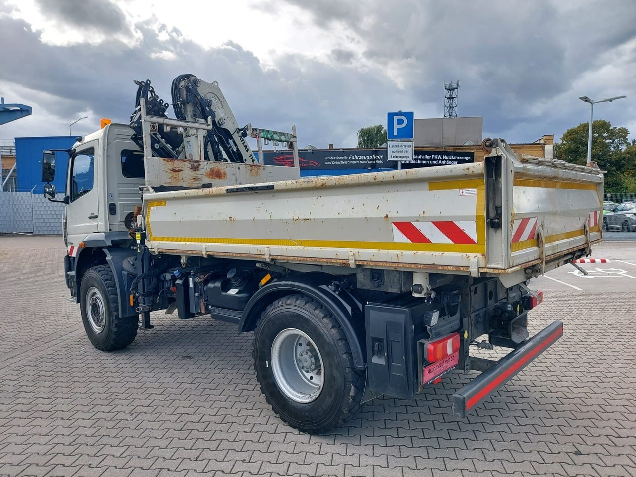 Leasing de  Mercedes-Benz Atego / 1324 MEILLER 4X4 KRAN ATLAS 116.3 Kipper Mercedes-Benz Atego / 1324 MEILLER 4X4 KRAN ATLAS 116.3 Kipper: foto 11