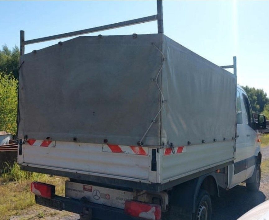 Mercedes-Benz Sprinter II Pritsche DoKa 316 CDI 4X4 Klima - Furgoneta con lona, Furgoneta combi: foto 3 Mercedes-Benz Sprinter II Pritsche DoKa 316 CDI 4X4 Klima - Furgoneta con lona, Furgoneta combi: foto 3