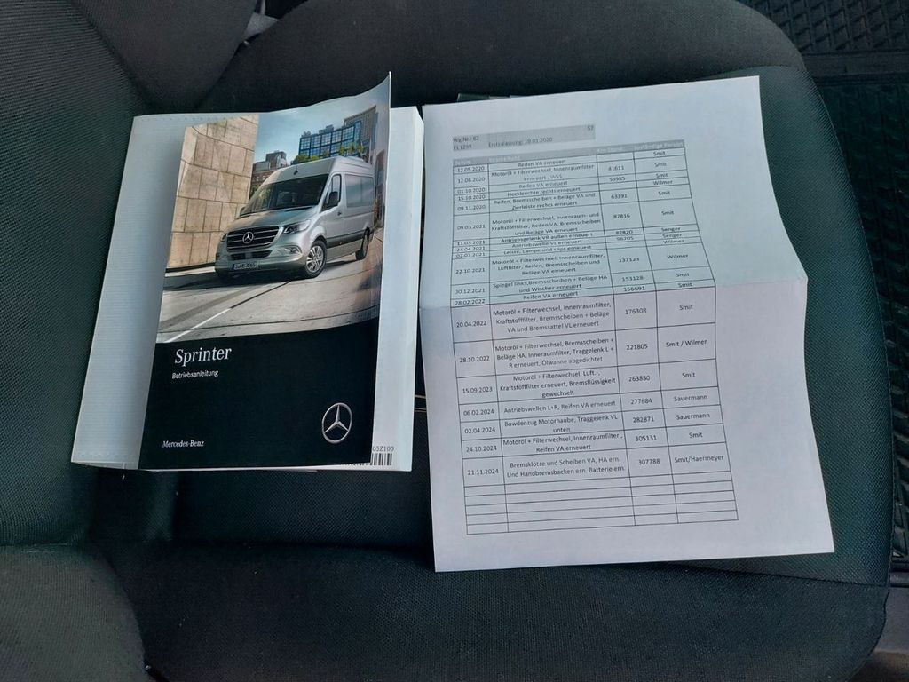 Minibús, Furgoneta de pasajeros Mercedes-Benz Sprinter III Kasten FWD 211 L2 H2 Klimaautomatik: foto 28