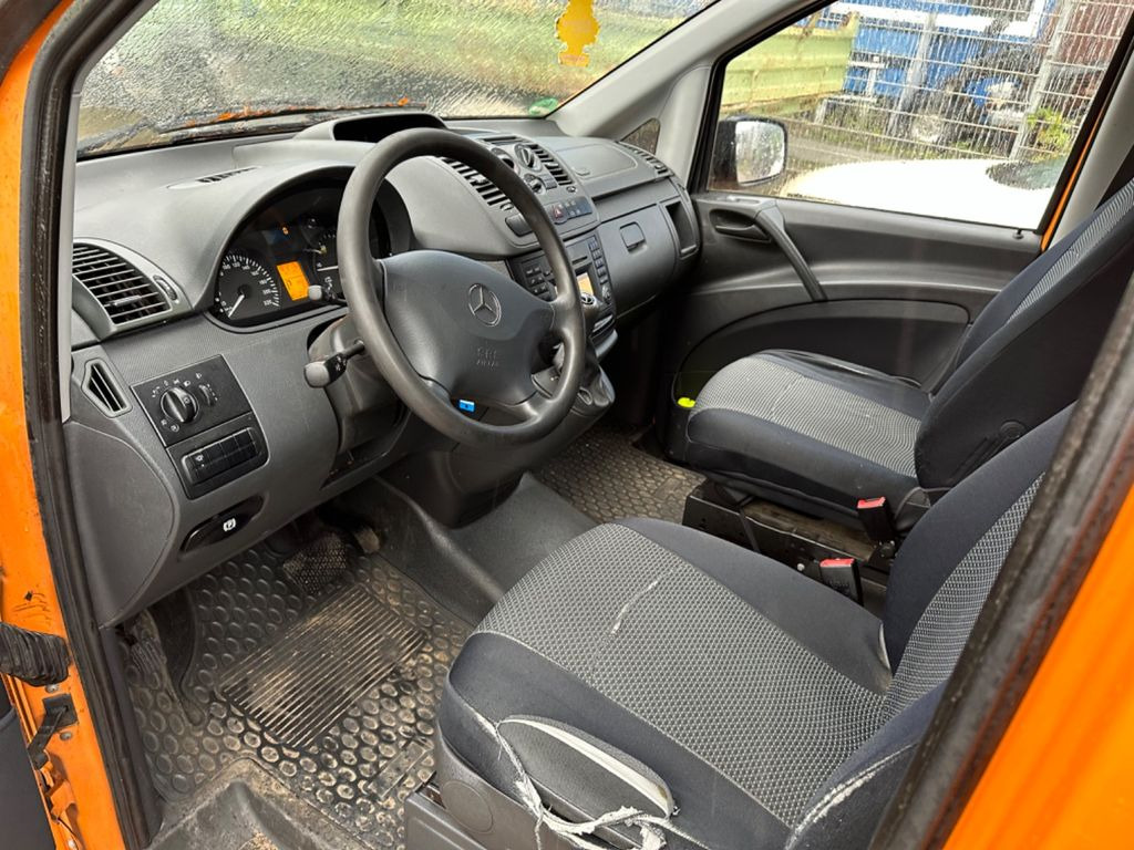 Minibús, Furgoneta de pasajeros Mercedes-Benz Vito Kasten 4x4 113 CDI lang AUTOMATIK EURO5: foto 9