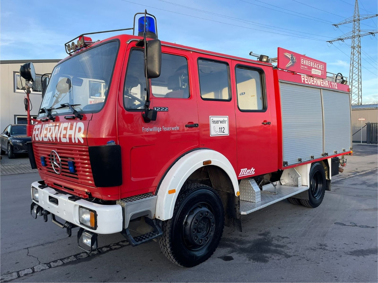 Mercedes-Benz 1222 AF 4x4 Feuerwehr/TLF16/25/2440LTR/215h/DOKA - Camión: foto 3 Mercedes-Benz 1222 AF 4x4 Feuerwehr/TLF16/25/2440LTR/215h/DOKA - Camión: foto 3