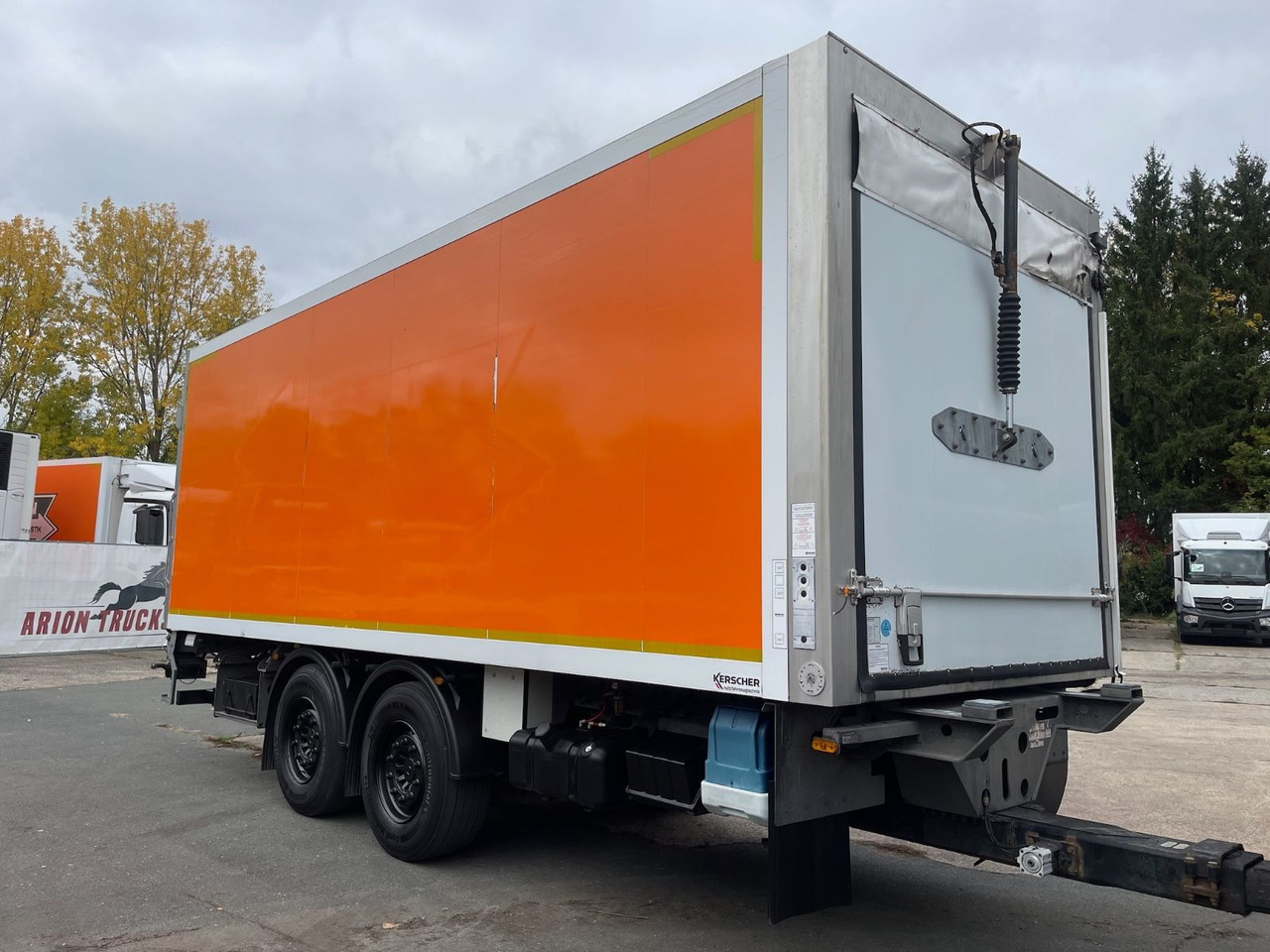 KERSCHER ZAA18 Kühlkoffer/CARRIER/SUPRA900U/LBW - Remolque frigorífico: foto 1 KERSCHER ZAA18 Kühlkoffer/CARRIER/SUPRA900U/LBW - Remolque frigorífico: foto 1