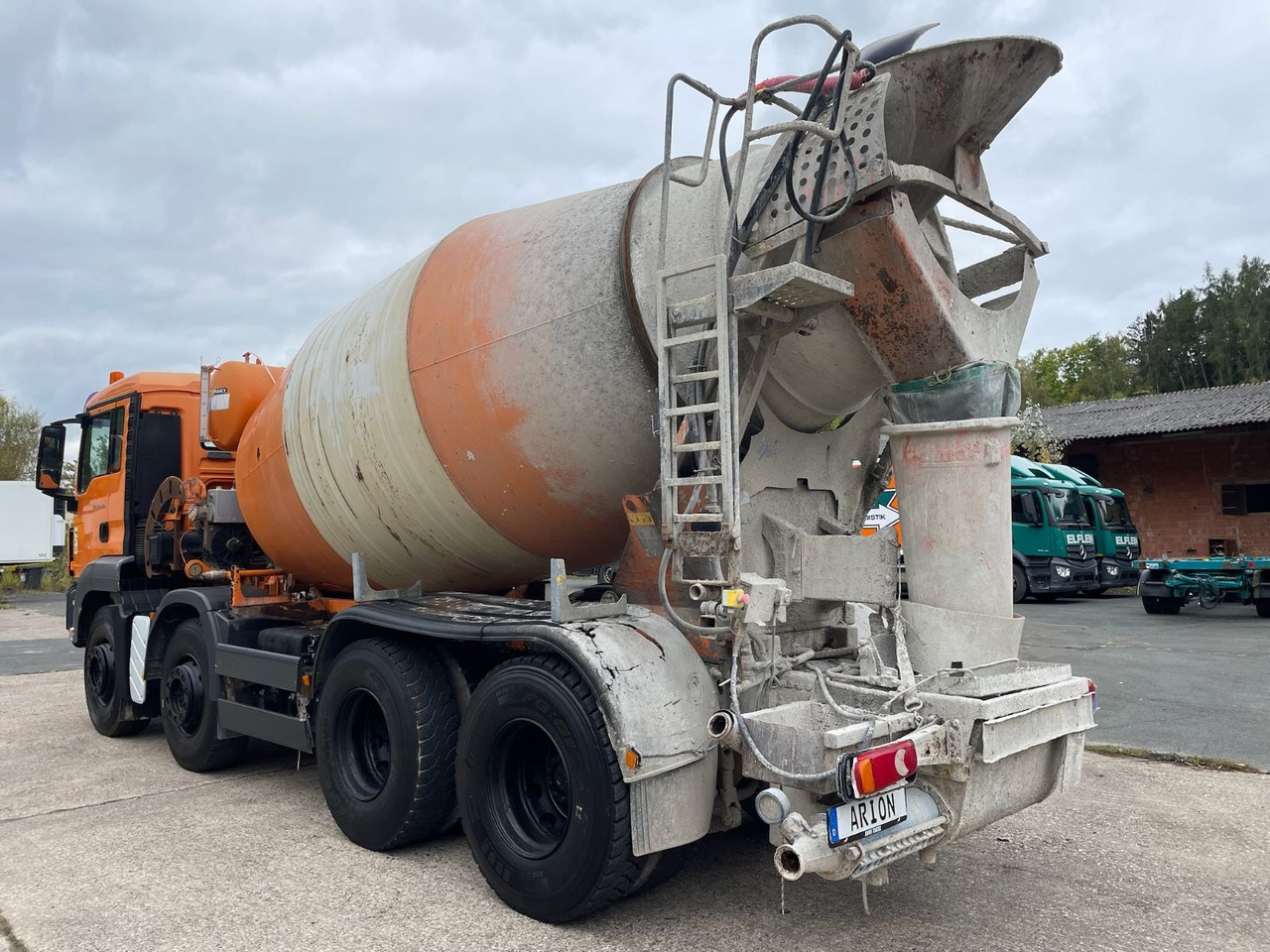 MAN TGS 32.360 8x4 BB Betonmischer/CIFA/SL9/9m3/EU4 - Camión hormigonera: foto 4 MAN TGS 32.360 8x4 BB Betonmischer/CIFA/SL9/9m3/EU4 - Camión hormigonera: foto 4