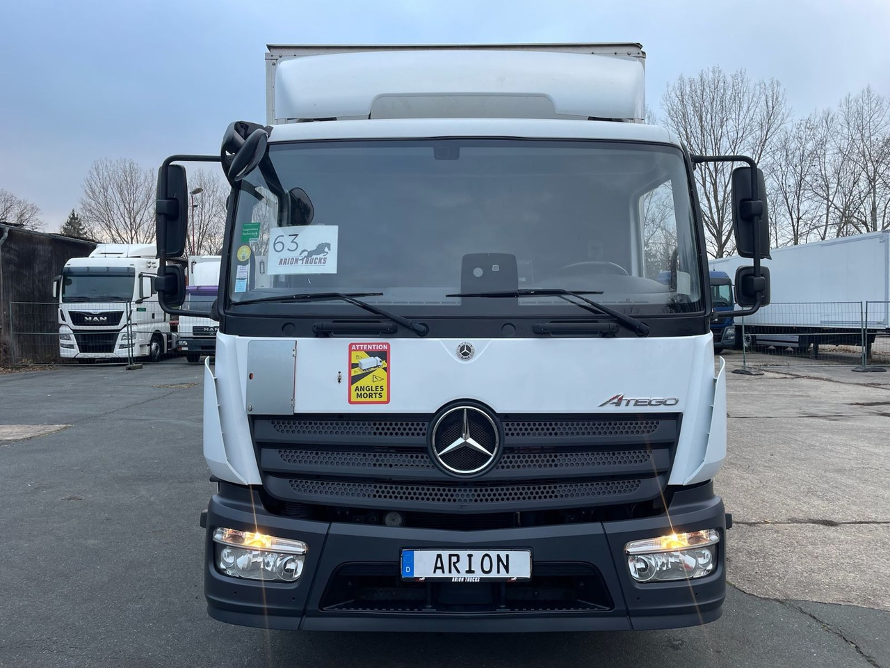 Mercedes-Benz Atego 1218 4x2 Koffer/FULL-ADR/EXIII/LBW/AC/EU6d - Camión caja cerrada: foto 2 Mercedes-Benz Atego 1218 4x2 Koffer/FULL-ADR/EXIII/LBW/AC/EU6d - Camión caja cerrada: foto 2