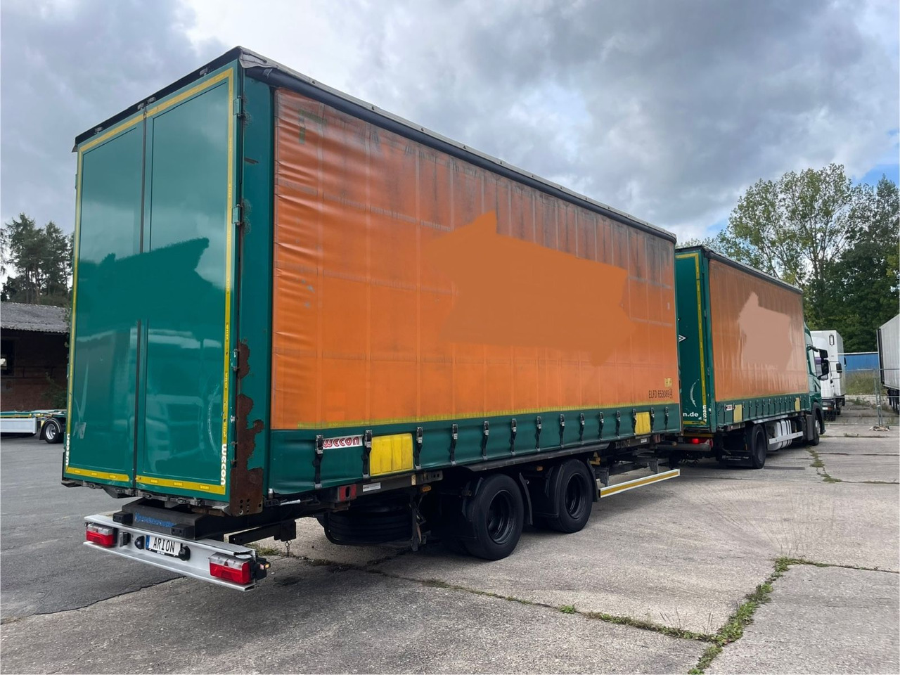 Scania G450 Pritsche+Plane/ANHÄNGER/KOTSCHENREUTHER - Camión lona: foto 4 Scania G450 Pritsche+Plane/ANHÄNGER/KOTSCHENREUTHER - Camión lona: foto 4