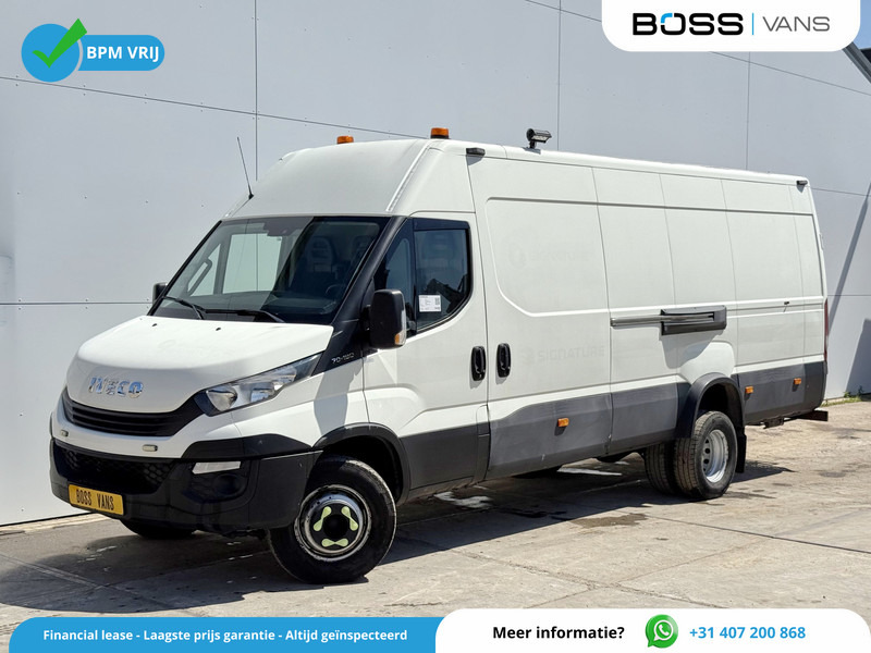 Iveco Daily 70C18 3.0L L4H2 Dubbellucht Airco Cruise Control Dubbele Schuif Oprijplaat Trekhaak Camera Tachograaf - Furgón: foto 1 Iveco Daily 70C18 3.0L L4H2 Dubbellucht Airco Cruise Control Dubbele Schuif Oprijplaat Trekhaak Camera Tachograaf - Furgón: foto 1