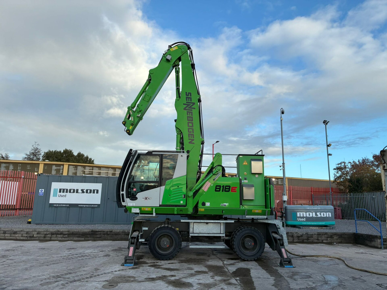 Sennebogen 818E Electric - Manipulador de materiales: foto 2 Sennebogen 818E Electric - Manipulador de materiales: foto 2