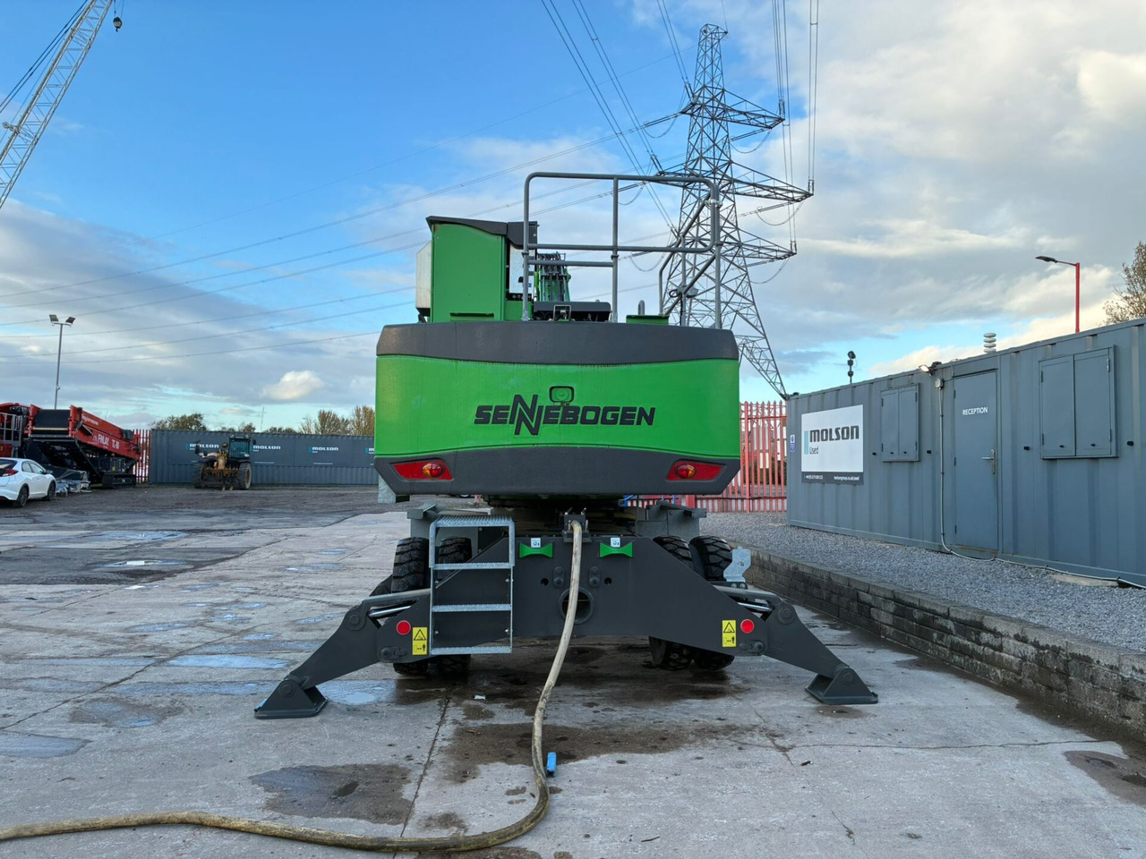 Sennebogen 818E - Manipulador de materiales: foto 4 Sennebogen 818E - Manipulador de materiales: foto 4